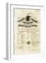 American Passport Dated from 1866-null-Framed Giclee Print