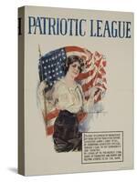 American Patriotic League Poster-null-Stretched Canvas