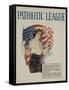 American Patriotic League Poster-null-Framed Stretched Canvas