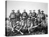 American Patrol with German Machine Gun Captured in the Saint-Mihiel Offensive on the Western?-American Photographer-Stretched Canvas