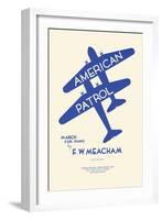 American Patrol-null-Framed Art Print