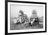 American Pioneer Family, C.1870 (B/W Photo)-American Photographer-Framed Giclee Print