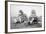 American Pioneer Family, C.1870 (B/W Photo)-American Photographer-Framed Giclee Print