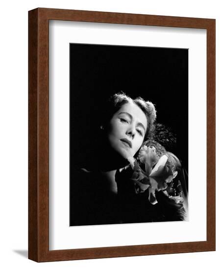 American Playwright, Politician, and Vanity Fair Managing Editor Clare Boothe Luce--Framed Photographic Print