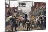 American Political Rally and Parade-null-Mounted Giclee Print