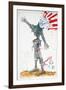 American Politics 1, Say No More, 2008 (drawing)-Ralph Steadman-Framed Giclee Print