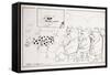 American Politics 24, General Conference Aug 1975 (drawing)-Ralph Steadman-Framed Stretched Canvas