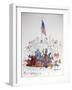 American Politics 58, Thanksgiving 2003 (drawing)-Ralph Steadman-Framed Giclee Print