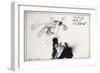 American Politics 9, Wallace's Bird of Paradise, 1980s (ink on paper)-Ralph Steadman-Framed Giclee Print