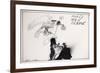 American Politics 9, Wallace's Bird of Paradise, 1980s (ink on paper)-Ralph Steadman-Framed Giclee Print