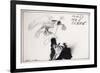 American Politics 9, Wallace's Bird of Paradise, 1980s (ink on paper)-Ralph Steadman-Framed Giclee Print