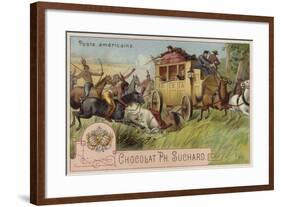 American Postal Service-null-Framed Giclee Print