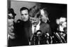 American President John F. Kennedy During a Press Conference, November 29, 1960-null-Mounted Photo