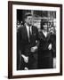 American President John Kennedy and His Wife Jackie June 1st, 1961 During their Trip to Paris-null-Framed Photo