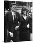 American President John Kennedy and His Wife Jackie June 1st, 1961 During their Trip to Paris-null-Stretched Canvas