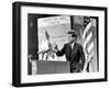American President John Kennedy Has Held Press Conferences About International Issues-null-Framed Photo