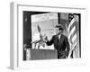 American President John Kennedy Has Held Press Conferences About International Issues-null-Framed Photo