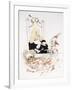 American Presidents 10, Nancy Reagan, 1991 (drawing)-Ralph Steadman-Framed Giclee Print