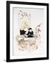 American Presidents 10, Nancy Reagan, 1991 (drawing)-Ralph Steadman-Framed Giclee Print