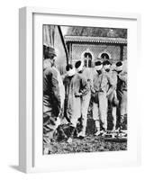 American Prisoners of War, Victims of German Gas Attacks, World War I, 1918-null-Framed Giclee Print