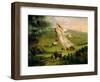 American Progress, 1872-John Gast-Framed Giclee Print