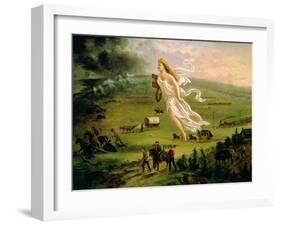 American Progress, 1872-John Gast-Framed Giclee Print