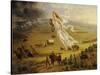 American Progress, 1872-John Gast-Stretched Canvas