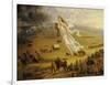 American Progress, 1872-John Gast-Framed Giclee Print