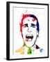 American Psycho Watercolor-Lora Feldman-Framed Art Print