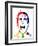 American Psycho Watercolor-Lora Feldman-Framed Art Print