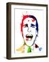 American Psycho Watercolor-Lora Feldman-Framed Art Print