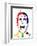 American Psycho Watercolor-Lora Feldman-Framed Art Print