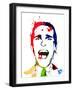 American Psycho Watercolor-Lora Feldman-Framed Art Print