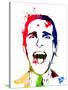 American Psycho Watercolor-Lora Feldman-Stretched Canvas