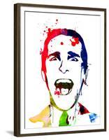 American Psycho Watercolor-Lora Feldman-Framed Art Print