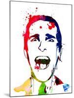 American Psycho Watercolor-Lora Feldman-Mounted Art Print