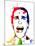 American Psycho Watercolor-Lora Feldman-Mounted Art Print