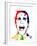 American Psycho Watercolor-Lora Feldman-Framed Art Print