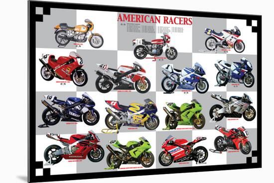 American Racers-null-Mounted Poster