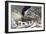 American Railroad Scene-Currier & Ives-Framed Giclee Print