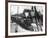 American Railroad Station with Train-null-Framed Photographic Print