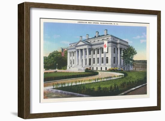 American Red Cross Building-null-Framed Art Print