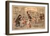 American Red Cross Poster For France As Babies Queue Up For Surgery-Alice Dick Dumas-Framed Art Print