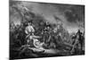 American Revolutionary War Print of the Battle of Bunker Hill-Stocktrek Images-Mounted Art Print