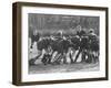 American Rhodes Scholar Peter Dawkins Playing Rugby with Oxford Univ. Students-null-Framed Photographic Print