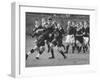 American Rhodes Scholar Peter Dawkins Playing Rugby with Oxford Univ. Students-null-Framed Photographic Print