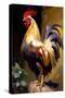 American Rooster-Vivienne Dupont-Stretched Canvas
