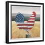 American Rooster-Wellington Studio-Framed Art Print