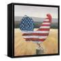American Rooster-Wellington Studio-Framed Stretched Canvas
