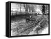 American Rural Road-Harry Fenn-Framed Stretched Canvas